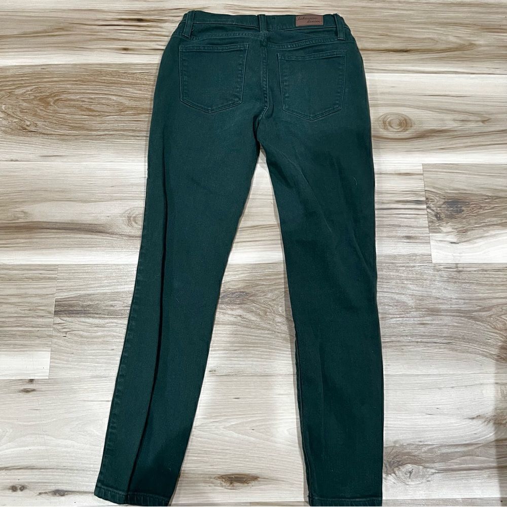 Lakeview Denim Green Skinny Jeans Women’s 25 - Picture 3 of 5